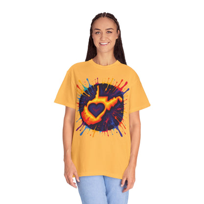 Garment-Dyed T-Shirt | "For The Love of WV Art"-Nicodemus Studios