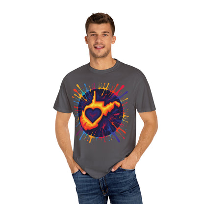 Garment-Dyed T-Shirt | "For The Love of WV Art"-Nicodemus Studios