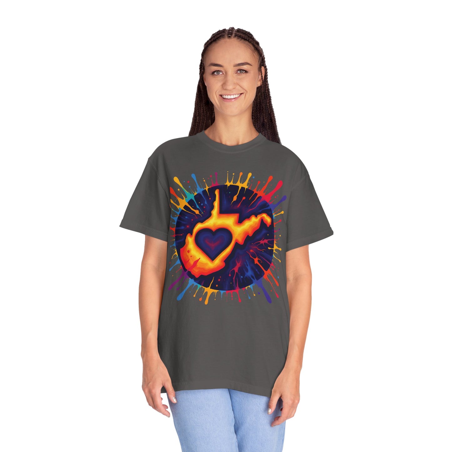 Garment-Dyed T-Shirt | "For The Love of WV Art"-Nicodemus Studios