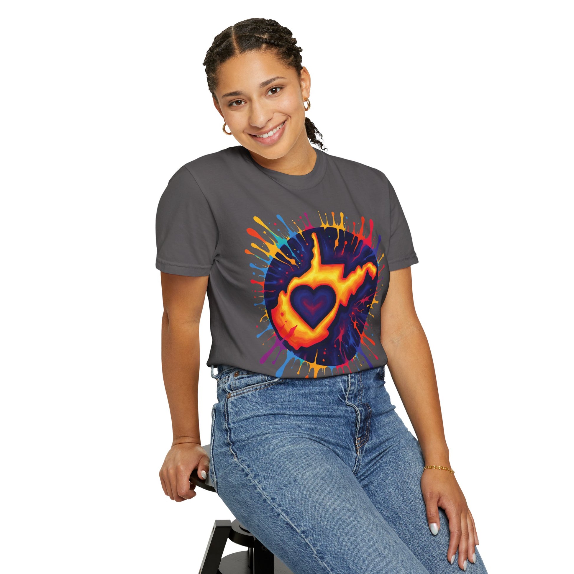 Garment-Dyed T-Shirt | "For The Love of WV Art"-Nicodemus Studios