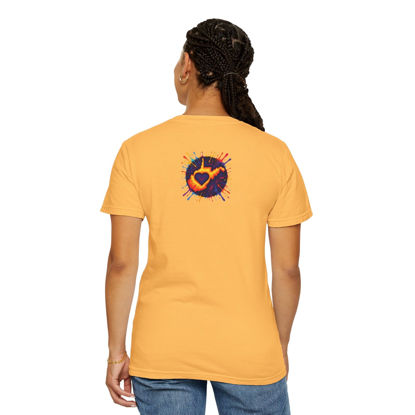Garment-Dyed T-Shirt | "For The Love of WV Art"-Nicodemus Studios
