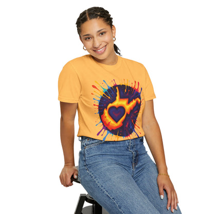 Garment-Dyed T-Shirt | "For The Love of WV Art"-Nicodemus Studios