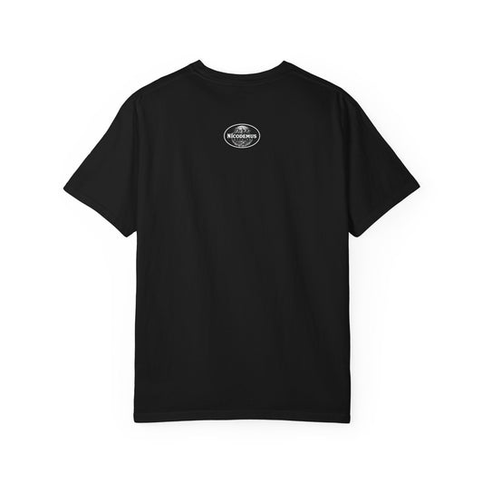 Garment-Dyed T-Shirt | "Lotus Deer" by Nicodemus Studios-Nicodemus Studios