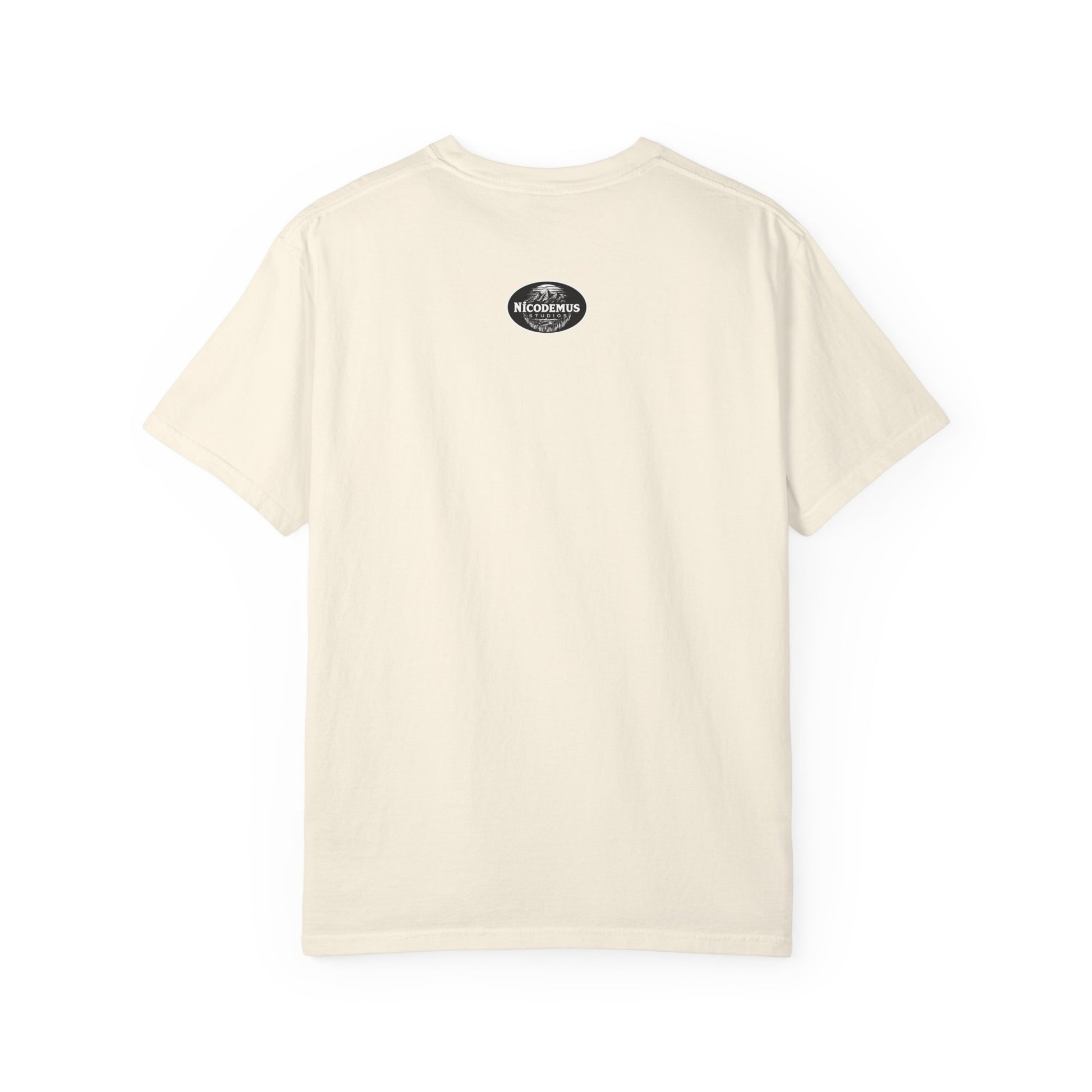 Garment-Dyed T-Shirt | "Lotus Deer" by Nicodemus Studios-Nicodemus Studios