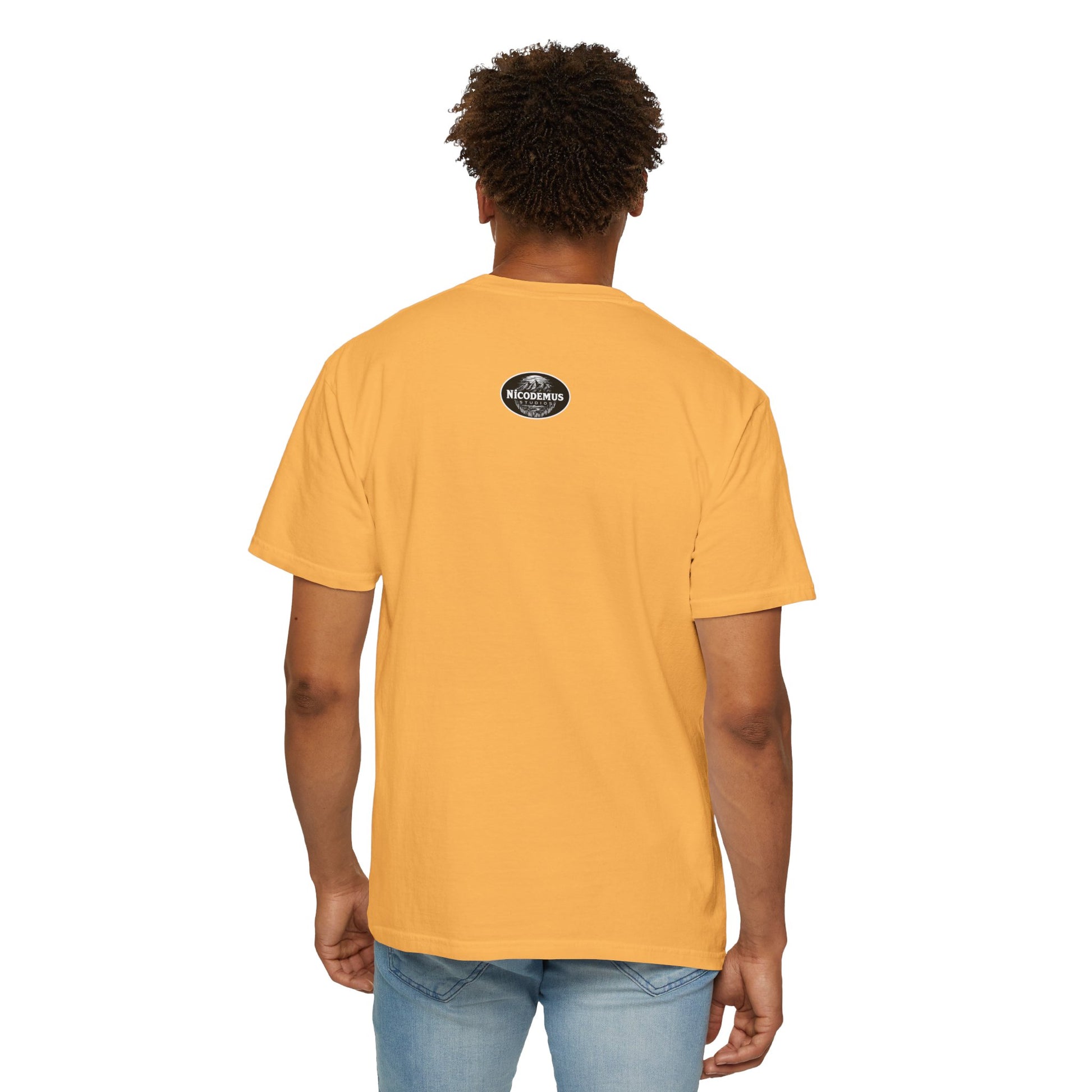 Garment-Dyed T-Shirt | "Lotus Deer" by Nicodemus Studios-Nicodemus Studios