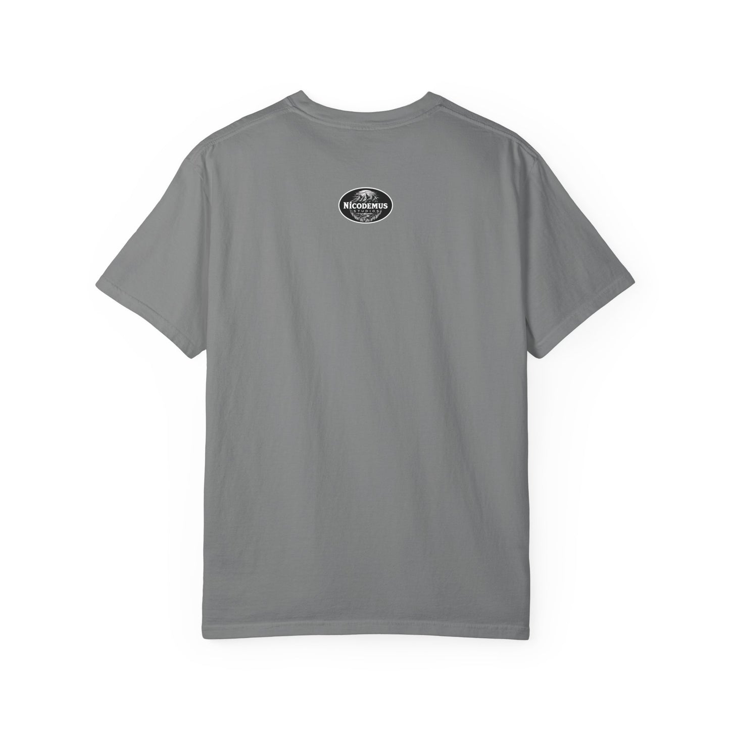 Garment-Dyed T-Shirt | "Lotus Deer" by Nicodemus Studios-Nicodemus Studios