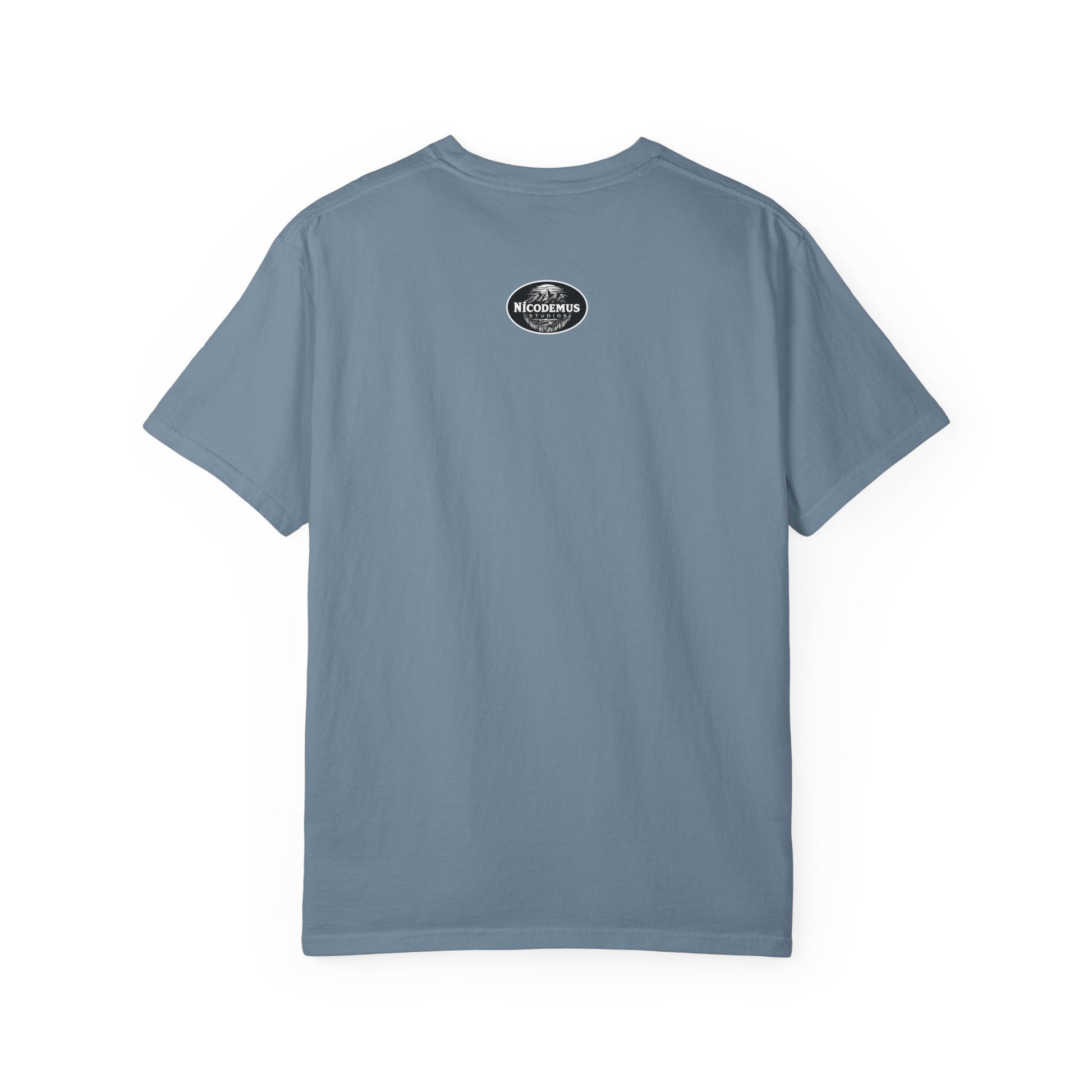 Garment-Dyed T-Shirt | "Lotus Deer" by Nicodemus Studios-Nicodemus Studios