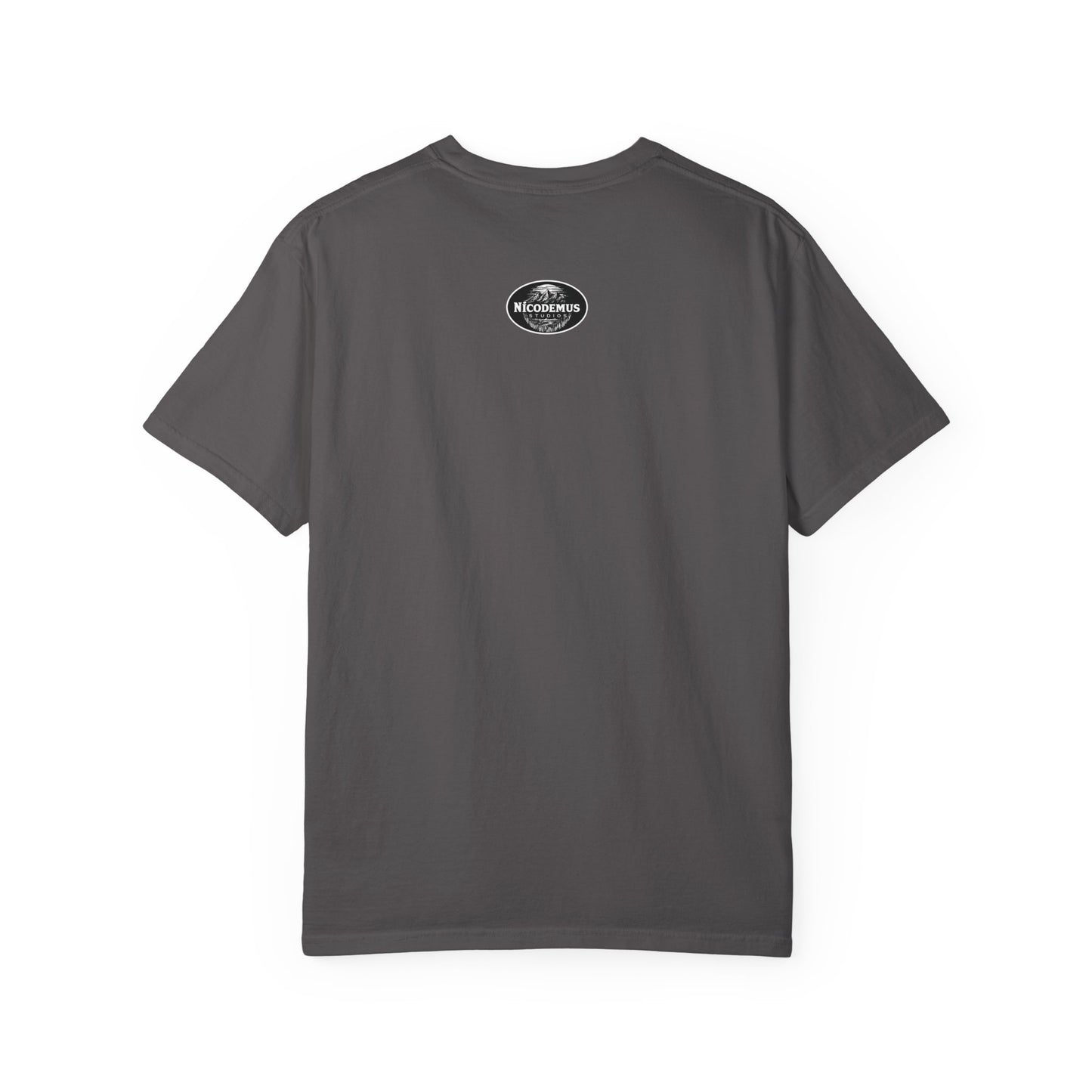 Garment-Dyed T-Shirt | "Lotus Deer" by Nicodemus Studios-Nicodemus Studios