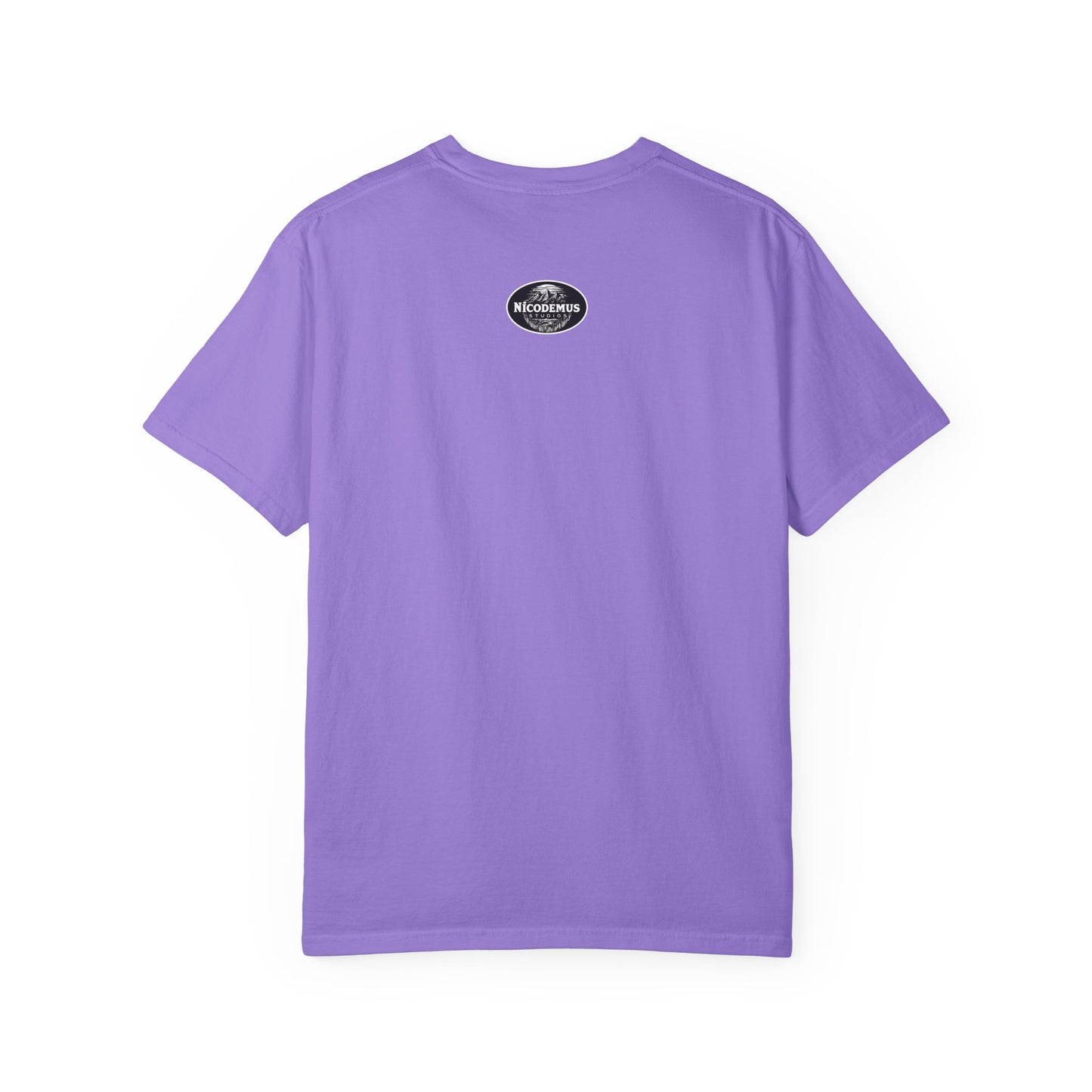 Garment-Dyed T-Shirt | "Lotus Deer" by Nicodemus Studios-Nicodemus Studios