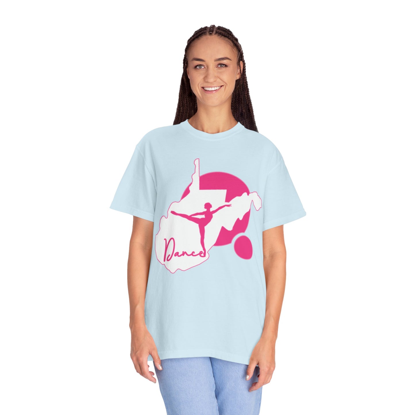 Garment-Dyed T-Shirt | Script Dance WV 01-Nicodemus Studios