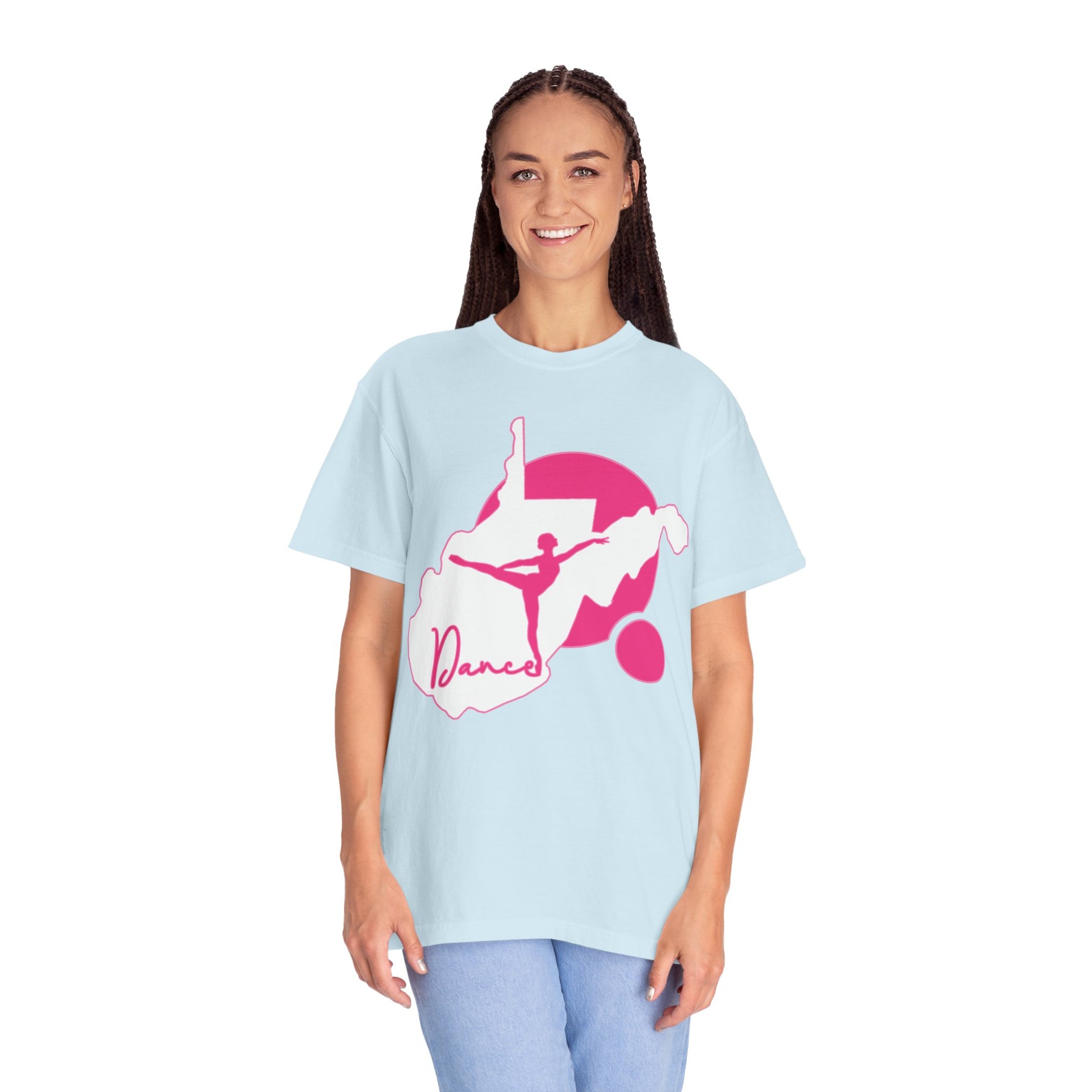 Garment-Dyed T-Shirt | Script Dance WV 01-Nicodemus Studios