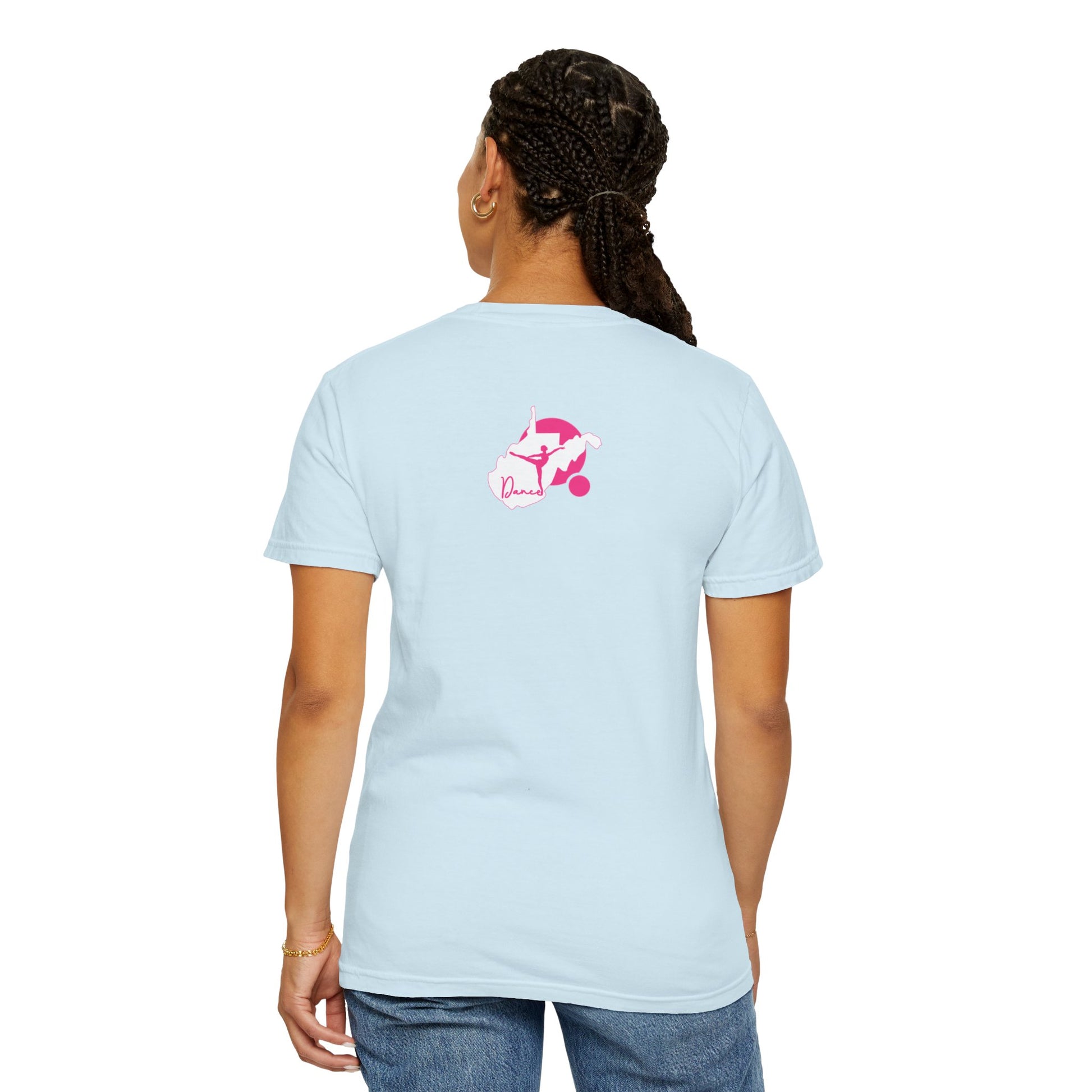 Garment-Dyed T-Shirt | Script Dance WV 01-Nicodemus Studios