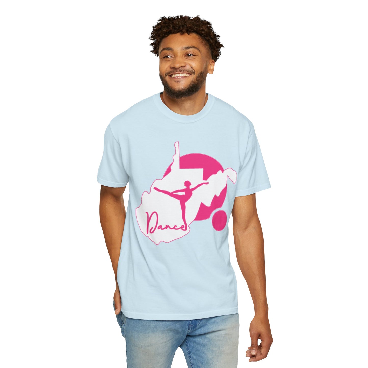Garment-Dyed T-Shirt | Script Dance WV 01-Nicodemus Studios