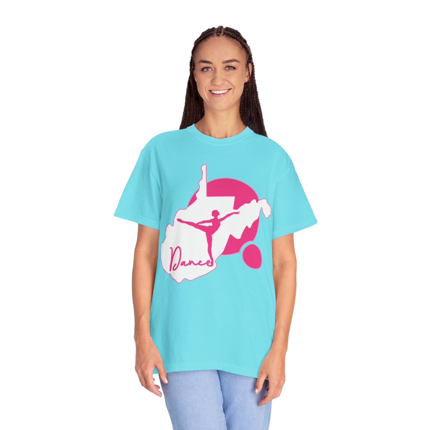 Garment-Dyed T-Shirt | Script Dance WV 01-Nicodemus Studios