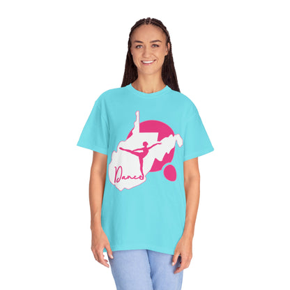 Garment-Dyed T-Shirt | Script Dance WV 01-Nicodemus Studios