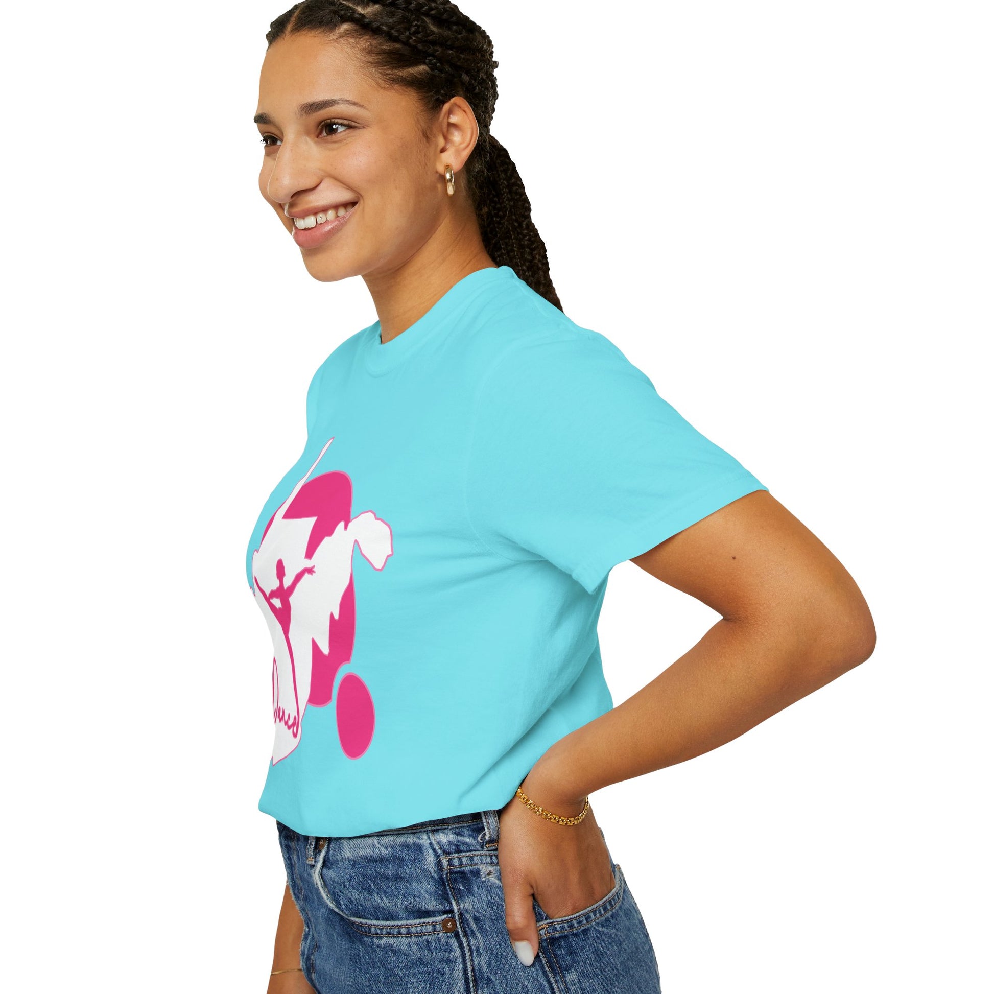 Garment-Dyed T-Shirt | Script Dance WV 01-Nicodemus Studios