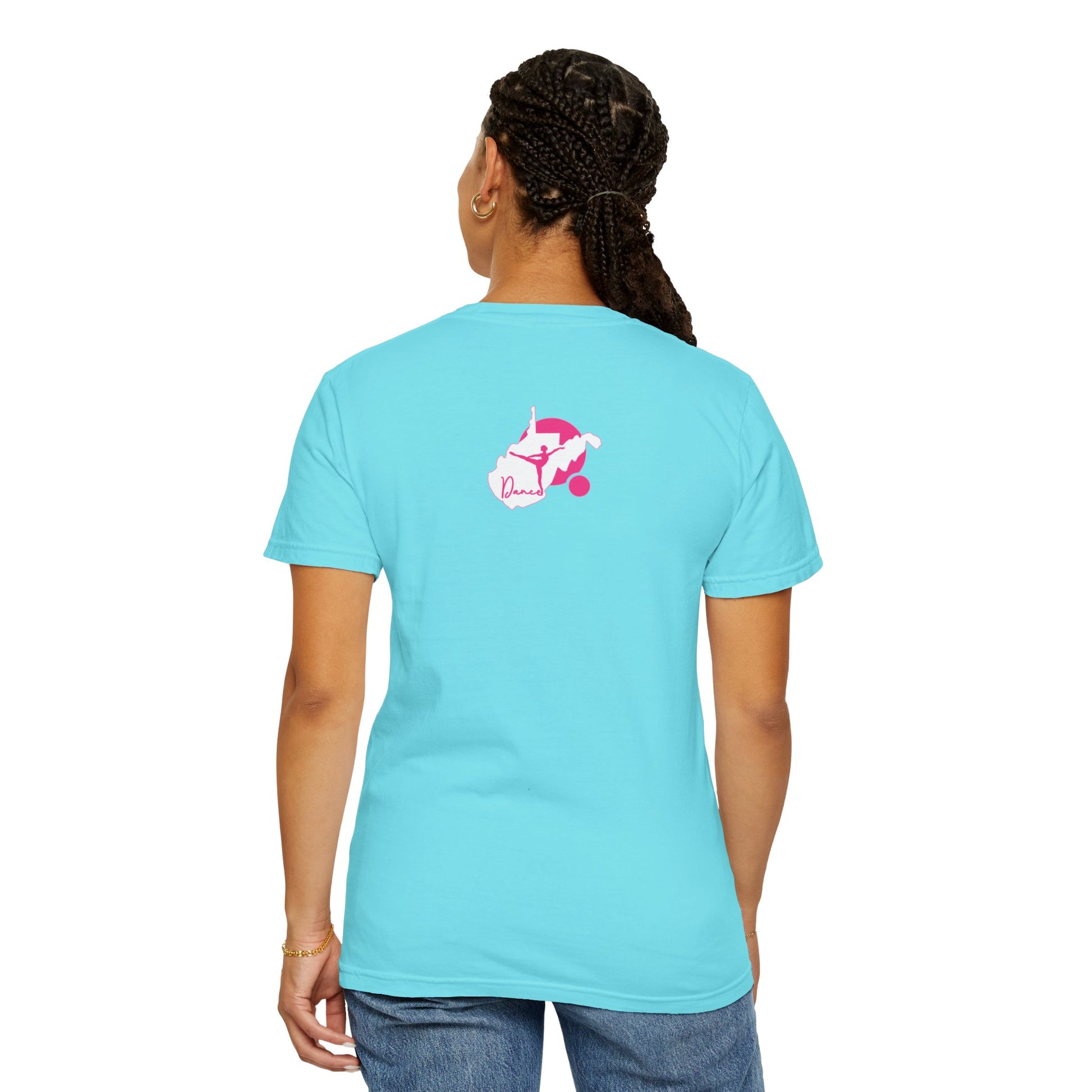 Garment-Dyed T-Shirt | Script Dance WV 01-Nicodemus Studios