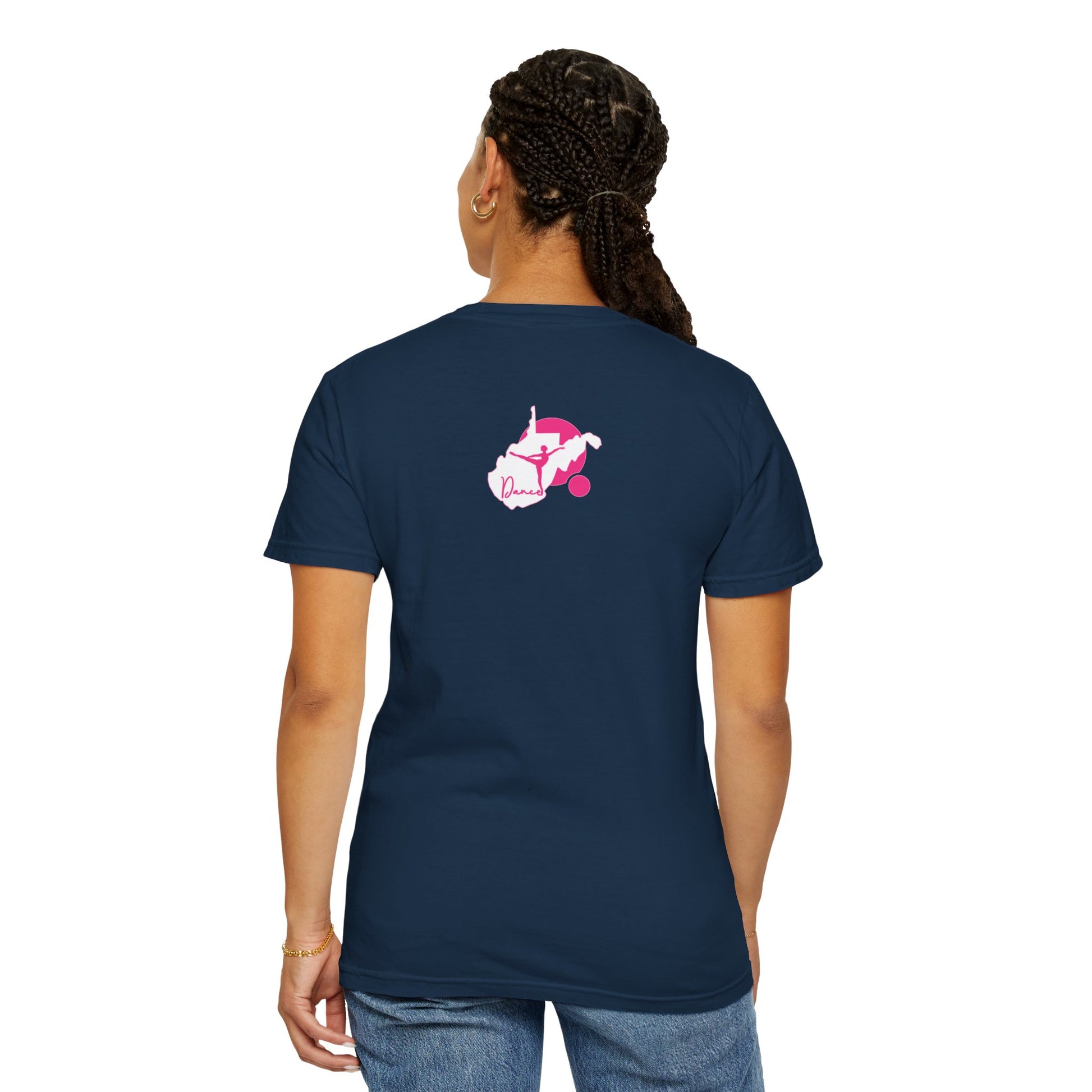 Garment-Dyed T-Shirt | Script Dance WV 01-Nicodemus Studios