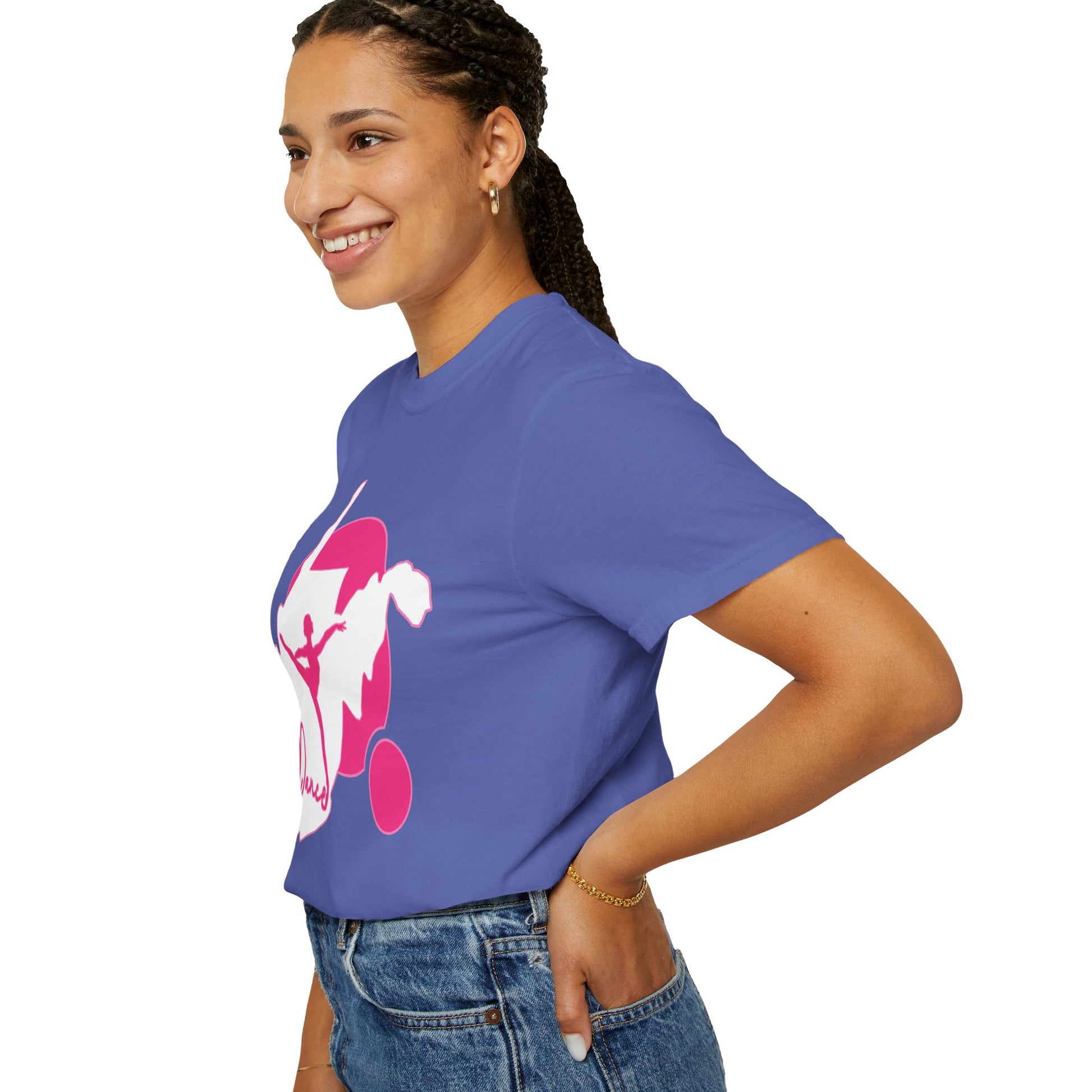 Garment-Dyed T-Shirt | Script Dance WV 01-Nicodemus Studios