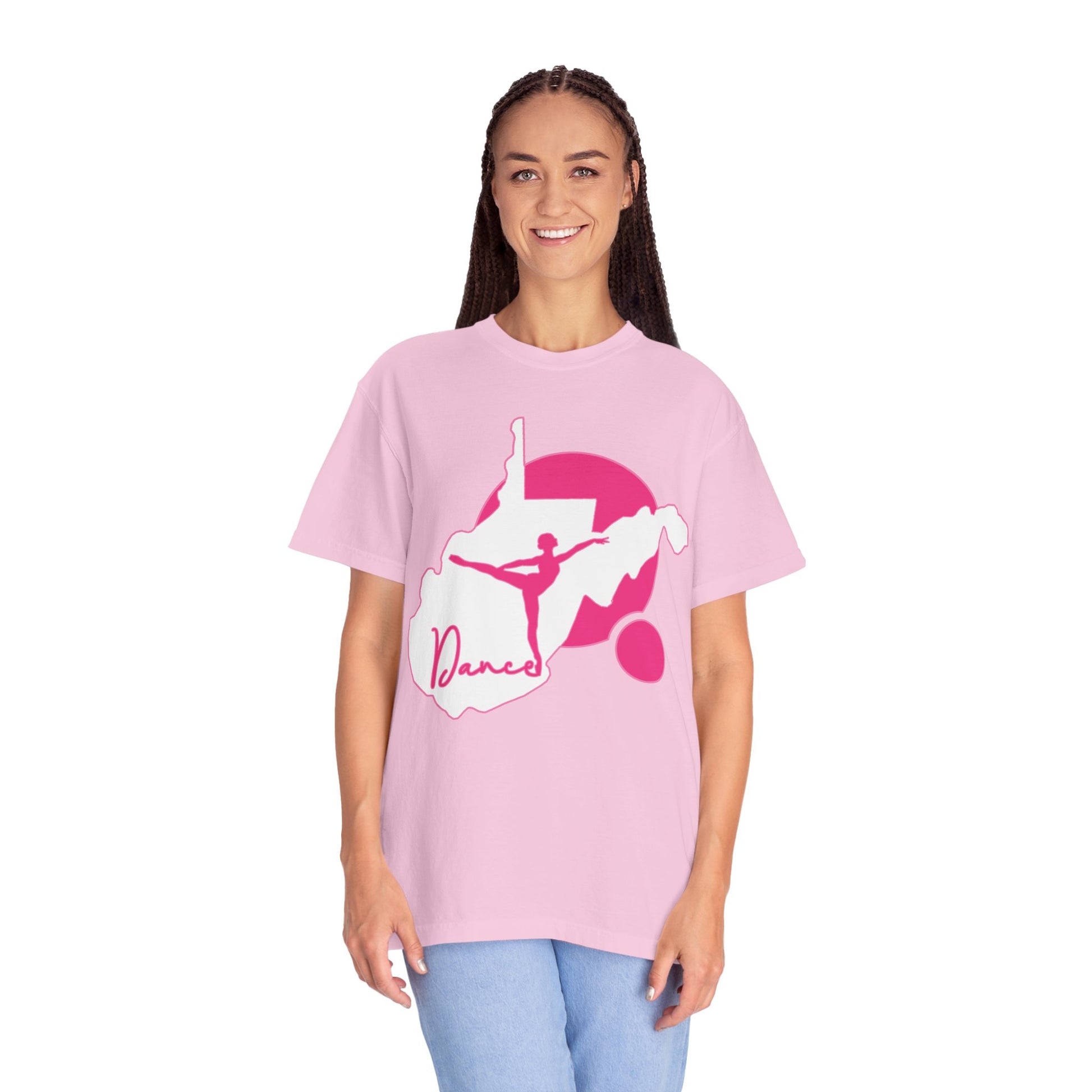 Garment-Dyed T-Shirt | Script Dance WV 01-Nicodemus Studios