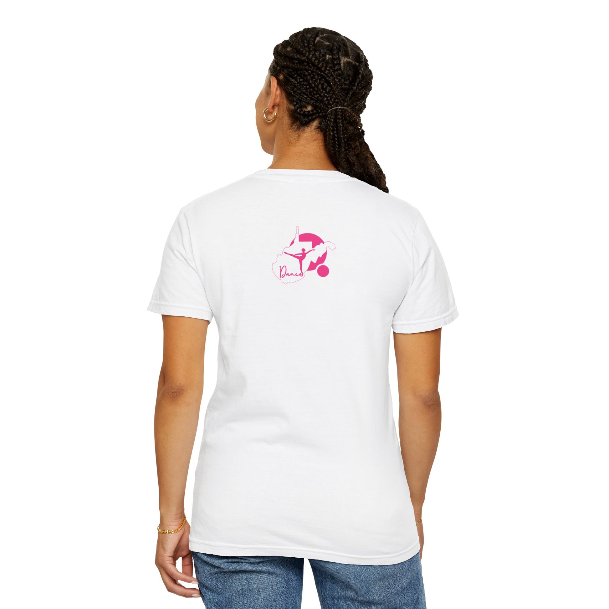 Garment-Dyed T-Shirt | Script Dance WV 01-Nicodemus Studios