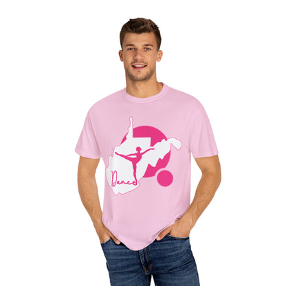 Garment-Dyed T-Shirt | Script Dance WV 01-Nicodemus Studios