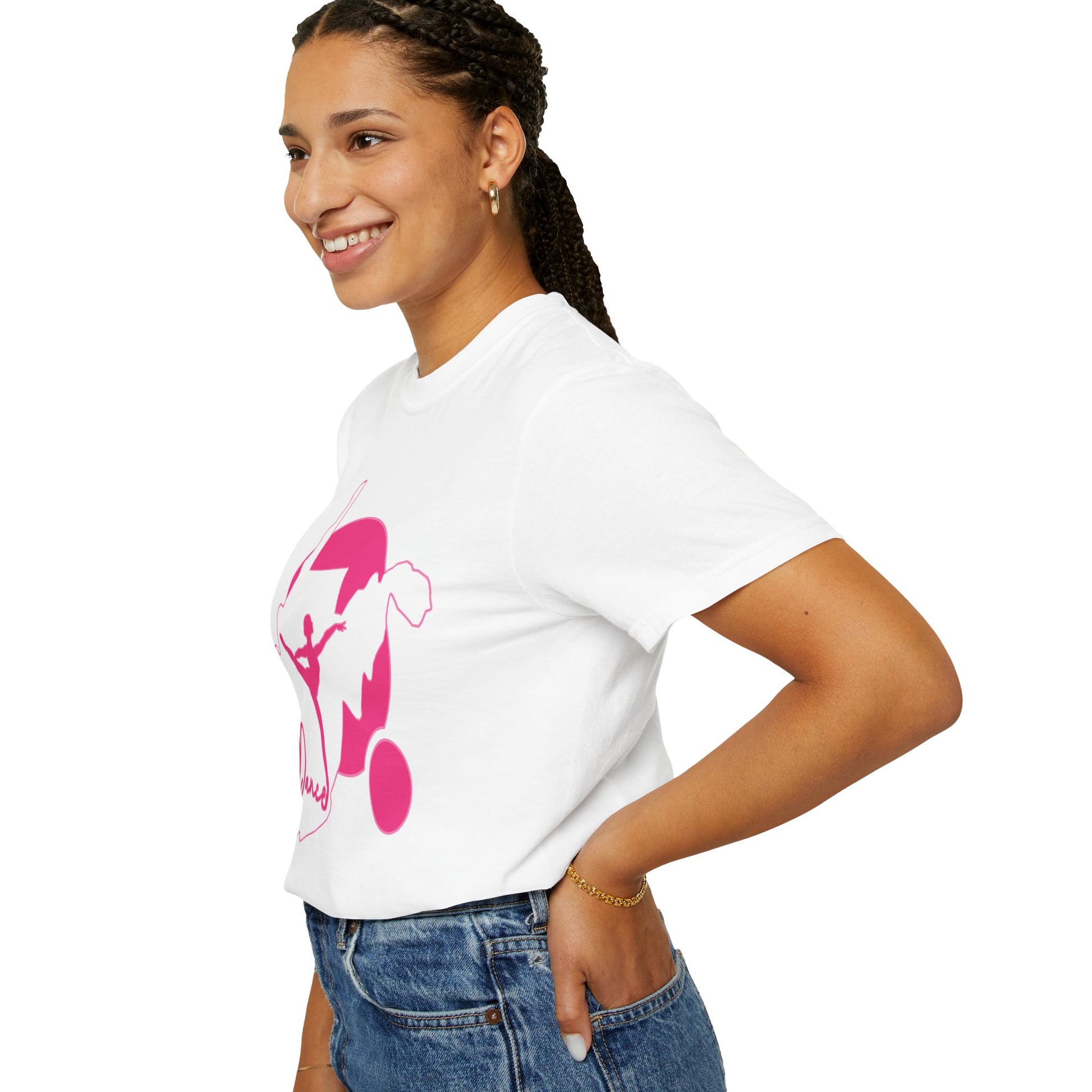 Garment-Dyed T-Shirt | Script Dance WV 01-Nicodemus Studios