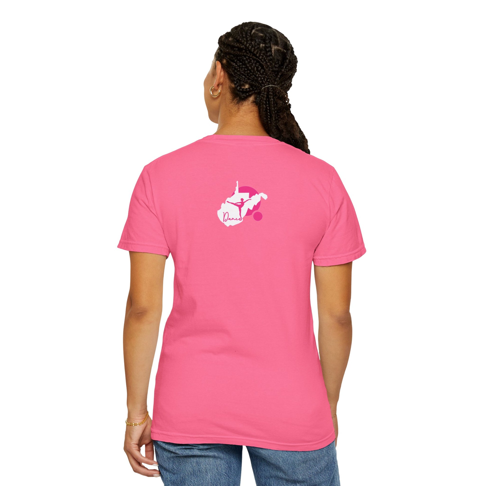 Garment-Dyed T-Shirt | Script Dance WV 01-Nicodemus Studios