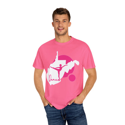 Garment-Dyed T-Shirt | Script Dance WV 01-Nicodemus Studios