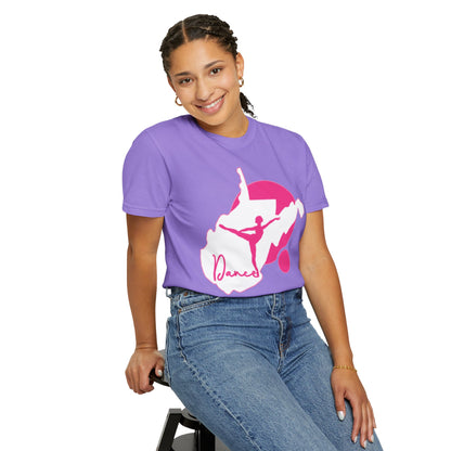 Garment-Dyed T-Shirt | Script Dance WV 01-Nicodemus Studios