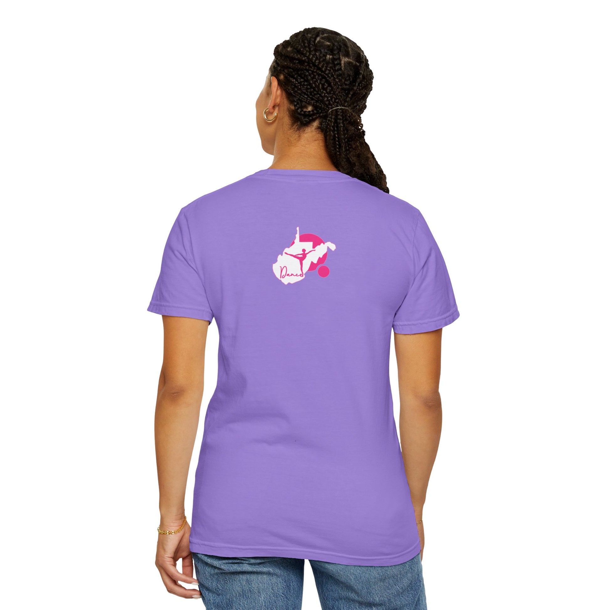 Garment-Dyed T-Shirt | Script Dance WV 01-Nicodemus Studios