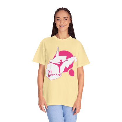 Garment-Dyed T-Shirt | Script Dance WV 01-Nicodemus Studios