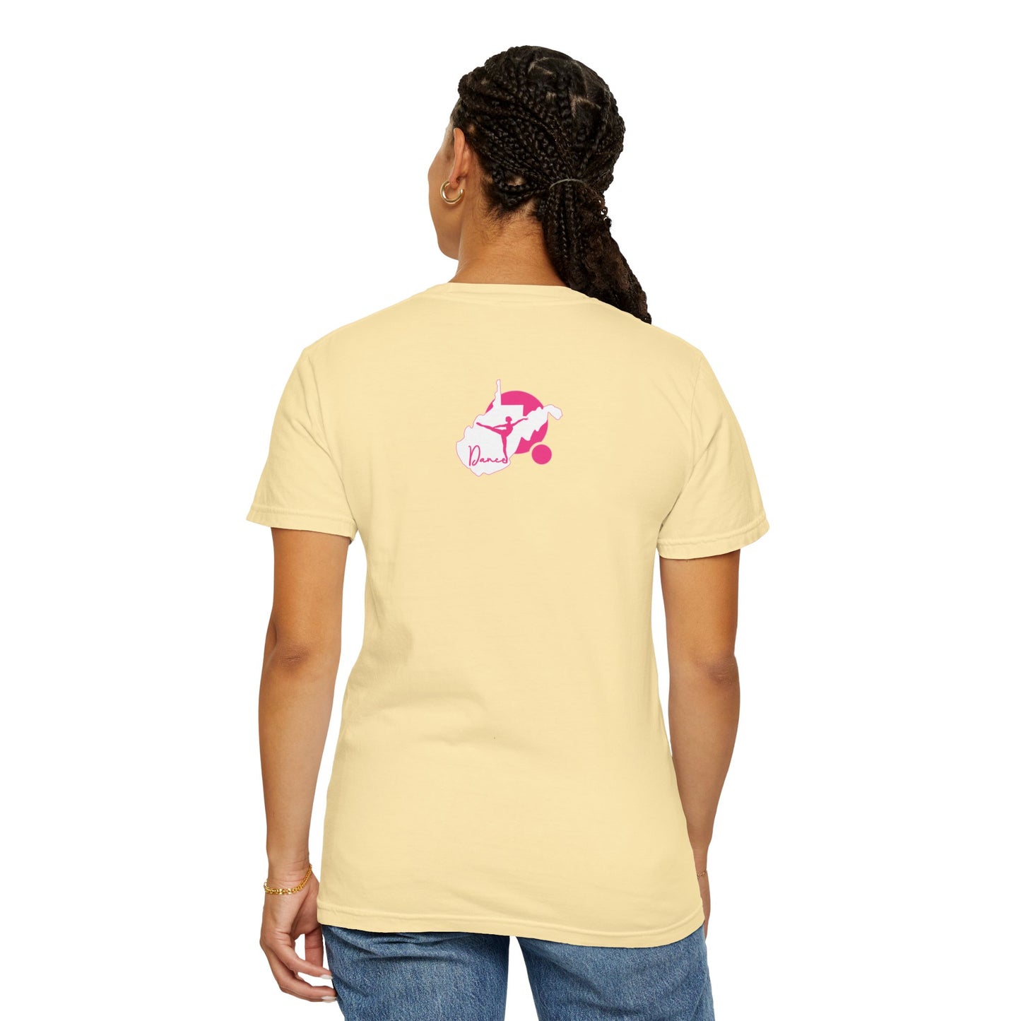 Garment-Dyed T-Shirt | Script Dance WV 01-Nicodemus Studios