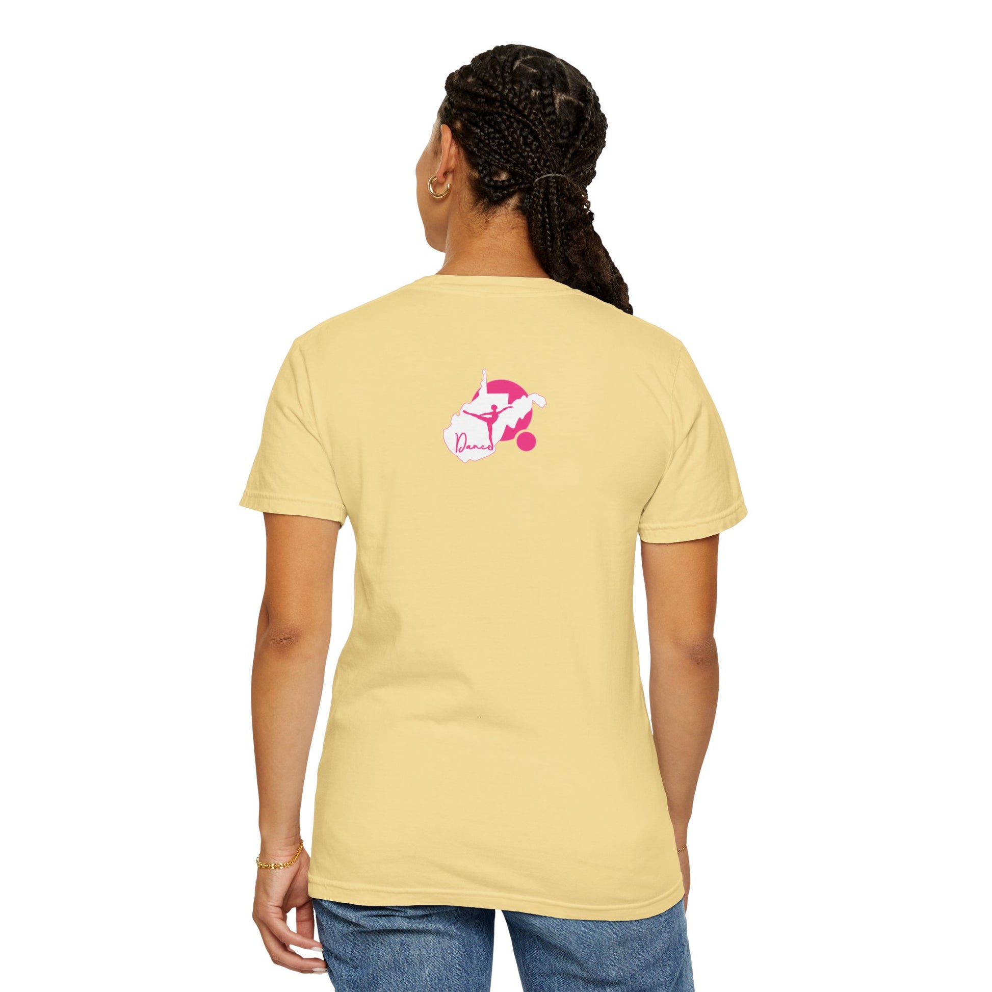 Garment-Dyed T-Shirt | Script Dance WV 01-Nicodemus Studios