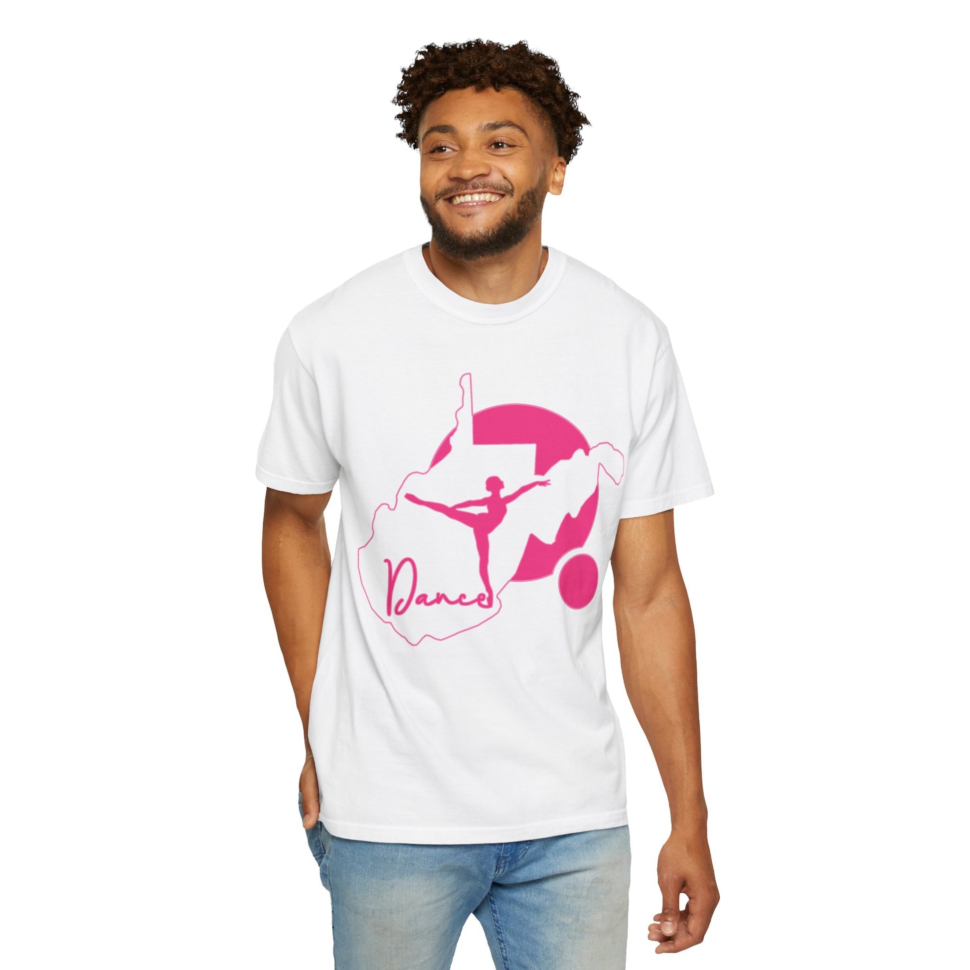 Garment-Dyed T-Shirt | Script Dance WV 01-Nicodemus Studios