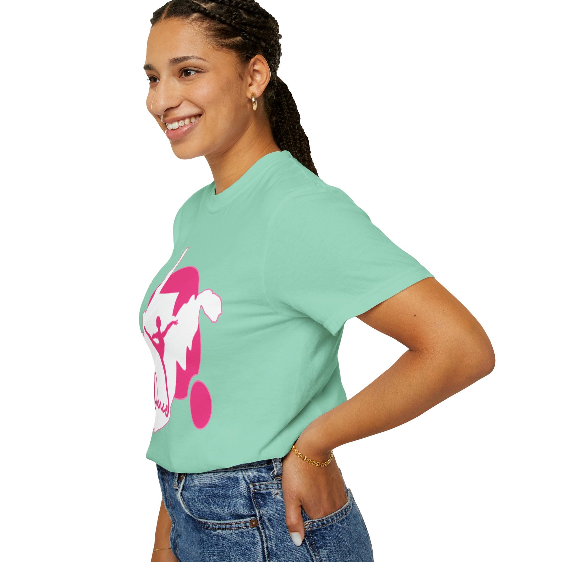 Garment-Dyed T-Shirt | Script Dance WV 01-Nicodemus Studios