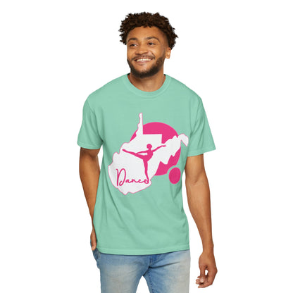 Garment-Dyed T-Shirt | Script Dance WV 01-Nicodemus Studios
