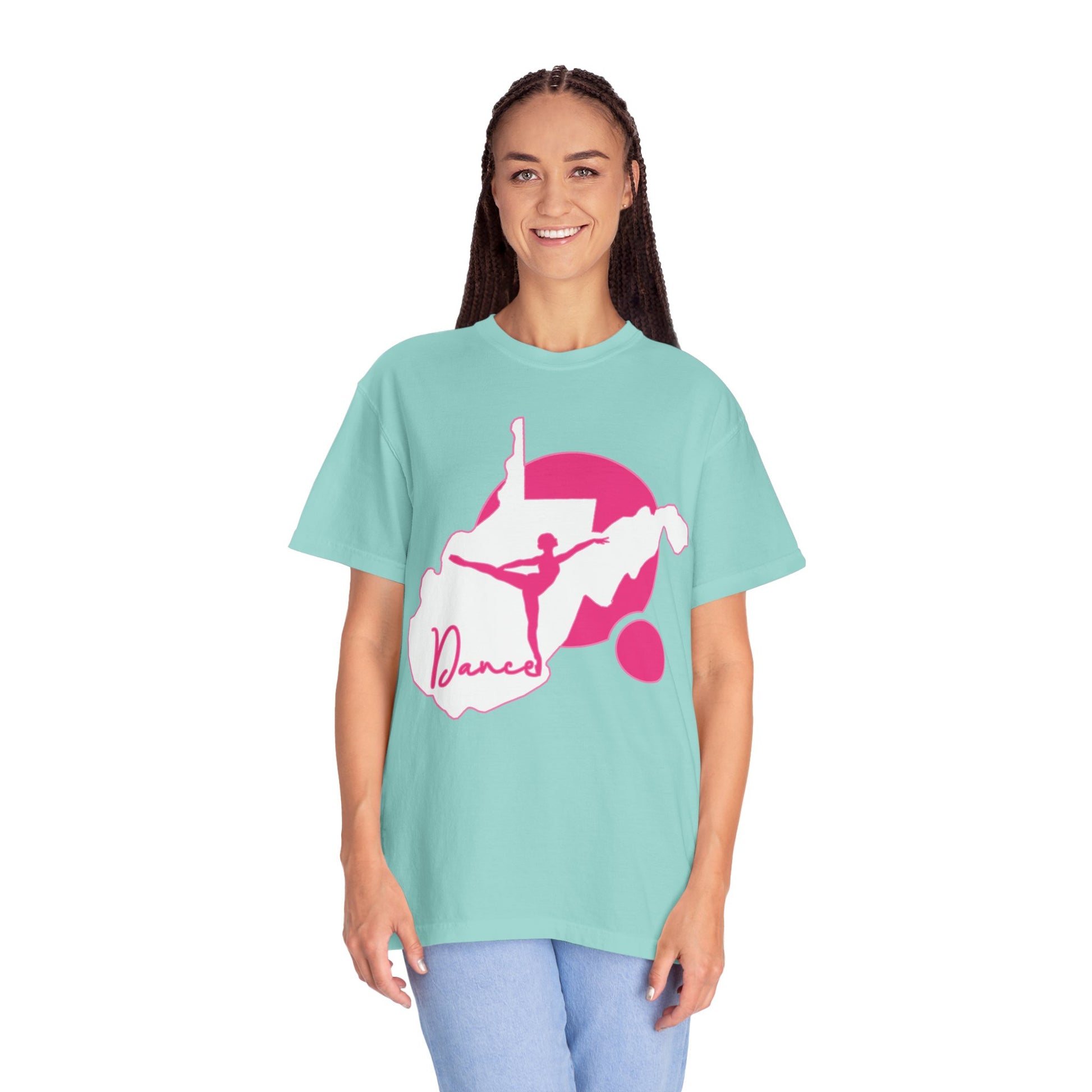 Garment-Dyed T-Shirt | Script Dance WV 01-Nicodemus Studios