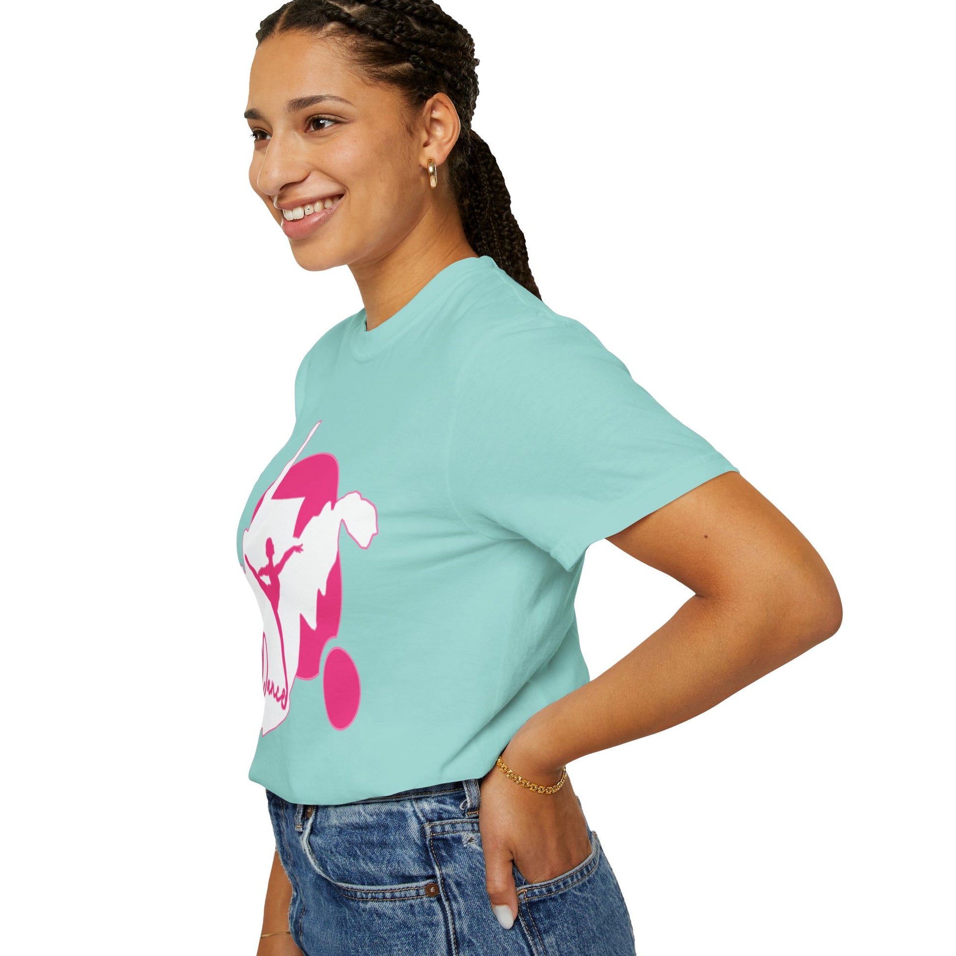 Garment-Dyed T-Shirt | Script Dance WV 01-Nicodemus Studios