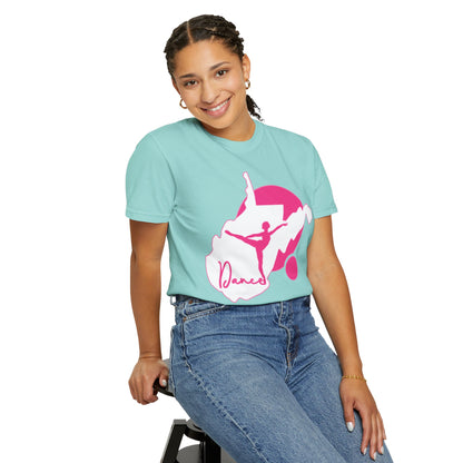 Garment-Dyed T-Shirt | Script Dance WV 01-Nicodemus Studios