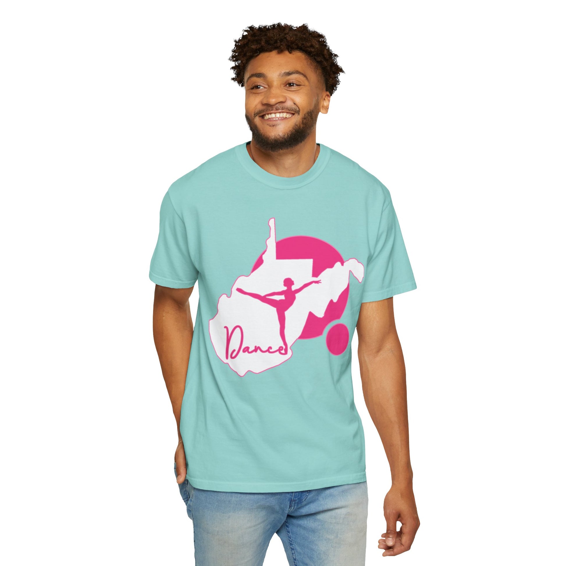 Garment-Dyed T-Shirt | Script Dance WV 01-Nicodemus Studios