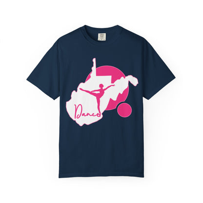 Garment-Dyed T-Shirt | Script Dance WV 01-True Navy-S-Nicodemus Studios
