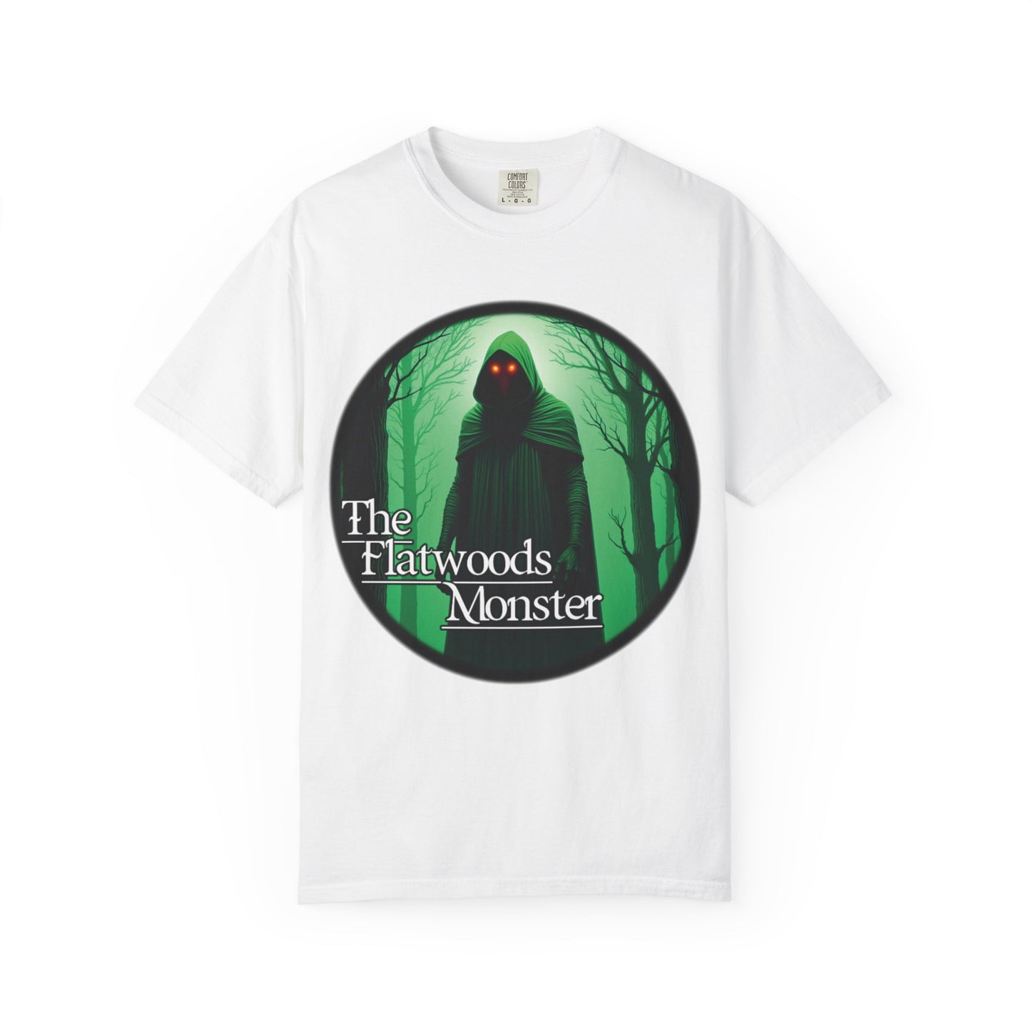 Garment-Dyed T-Shirt | The Flatwoods Monster-Nicodemus Studios