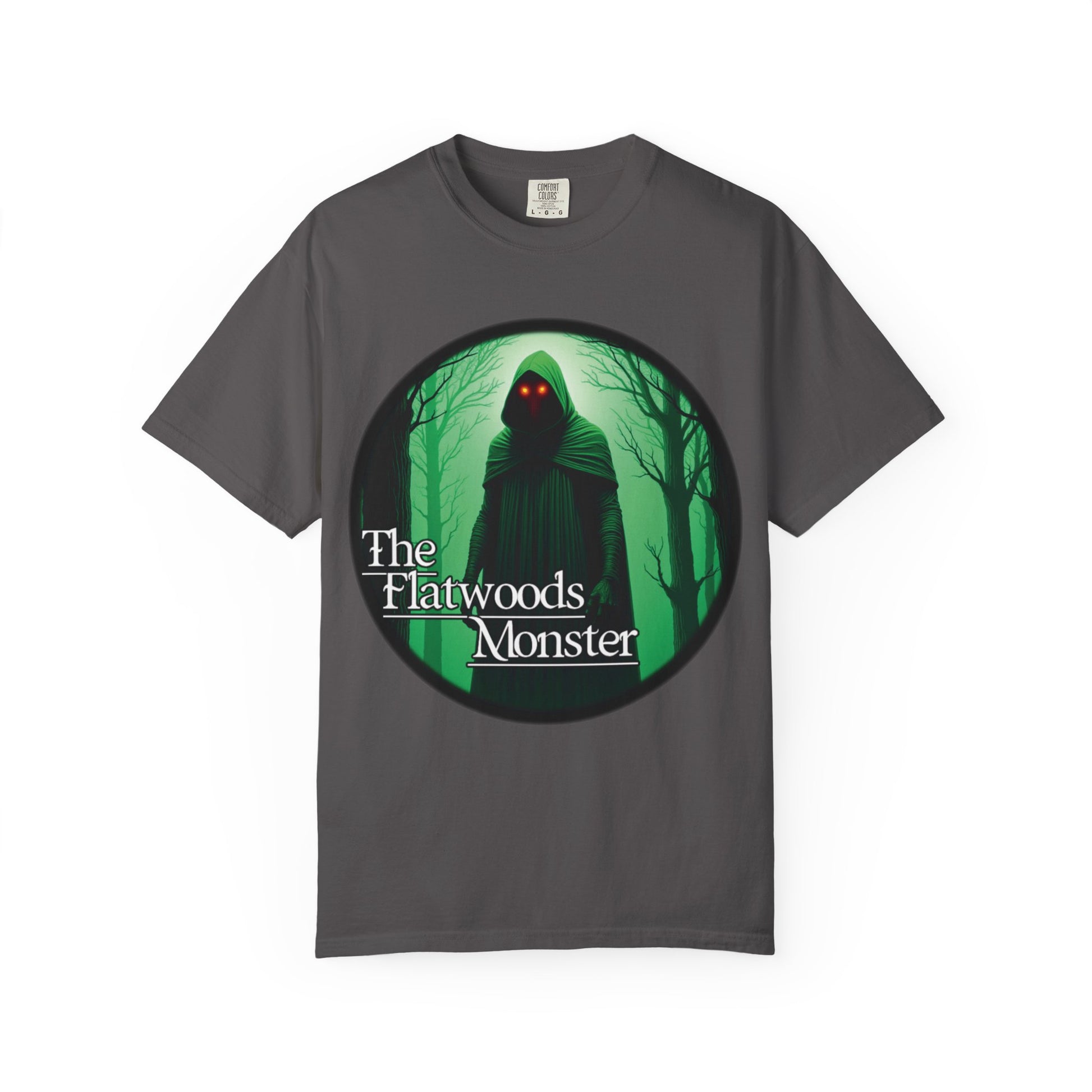 Garment-Dyed T-Shirt | The Flatwoods Monster-Nicodemus Studios