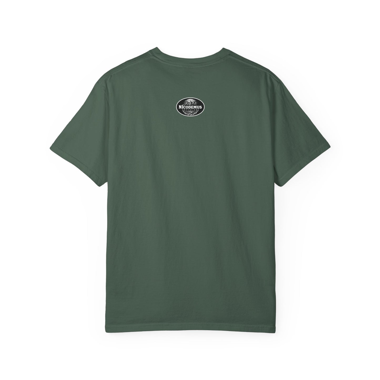 Garment-Dyed T-Shirt | The Flatwoods Monster-Nicodemus Studios