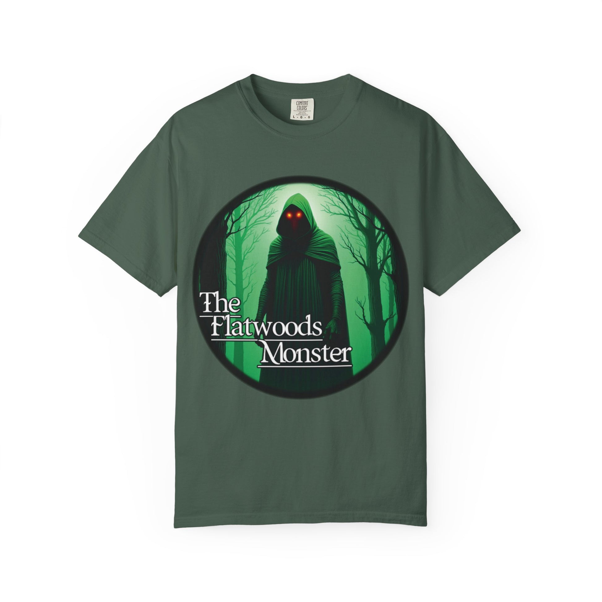 Garment-Dyed T-Shirt | The Flatwoods Monster-Nicodemus Studios