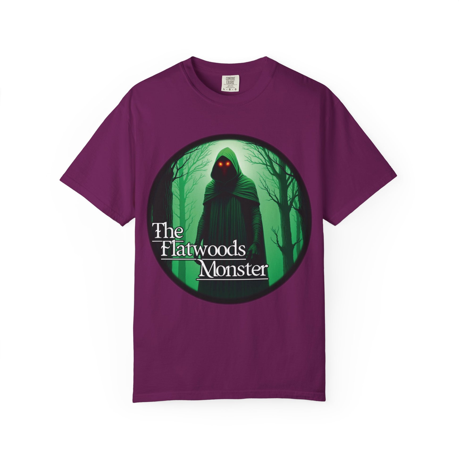 Garment-Dyed T-Shirt | The Flatwoods Monster-Nicodemus Studios