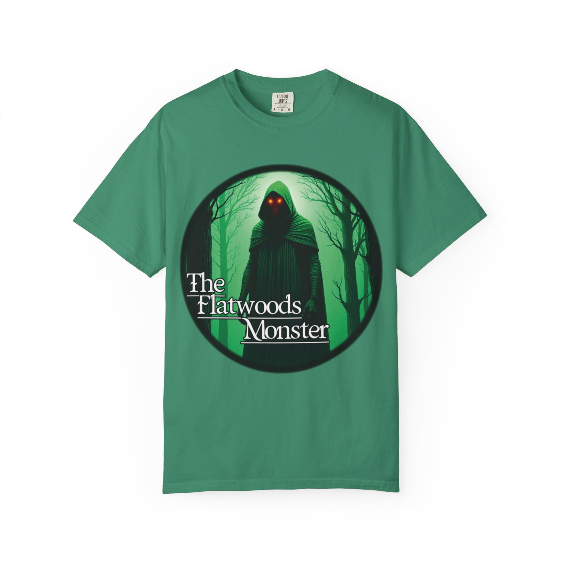 Garment-Dyed T-Shirt | The Flatwoods Monster-Nicodemus Studios