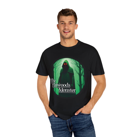 Garment-Dyed T-Shirt | The Flatwoods Monster-Black-S-Nicodemus Studios