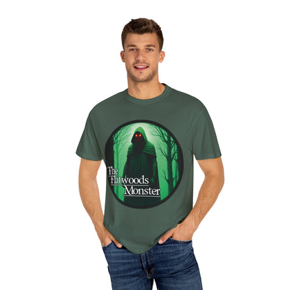 Garment-Dyed T-Shirt | The Flatwoods Monster-Blue Spruce-S-Nicodemus Studios